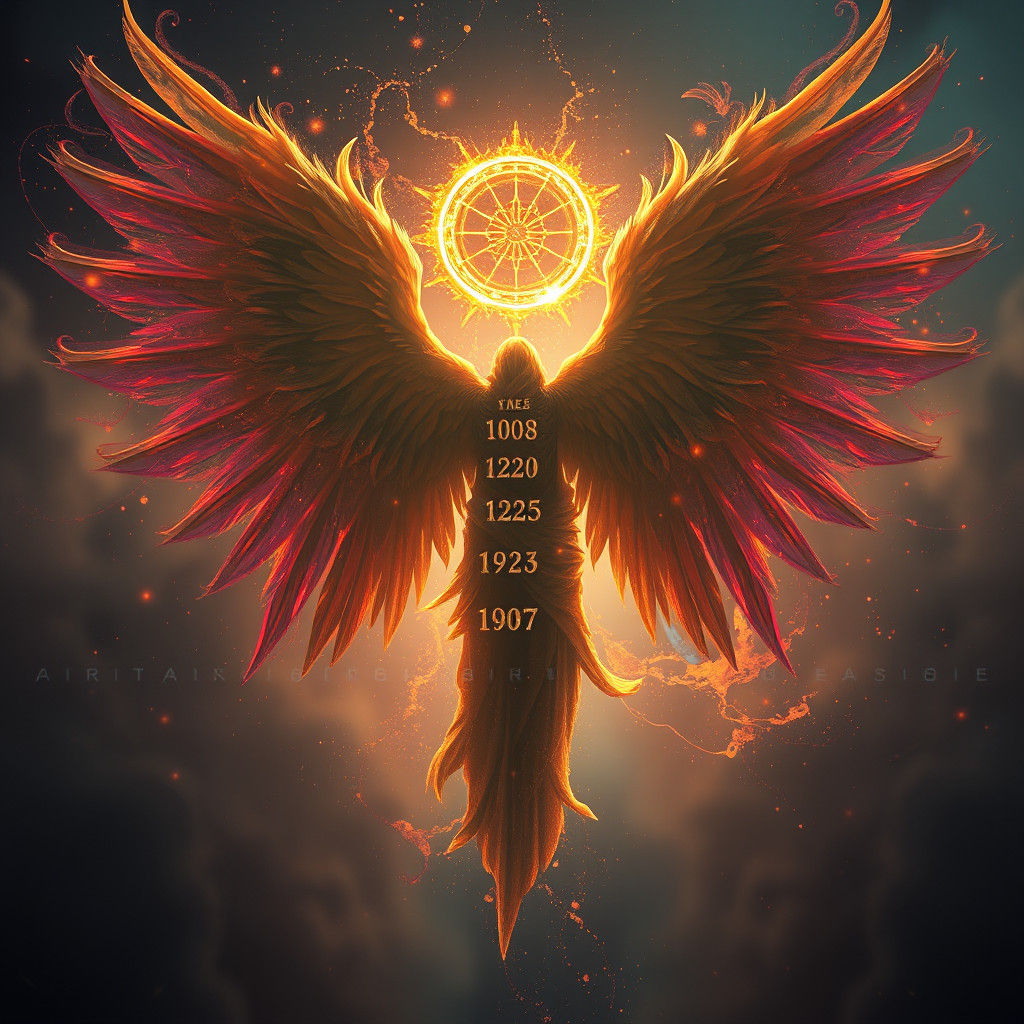 Fantastical Angelic Message in Detailed Matte Painting