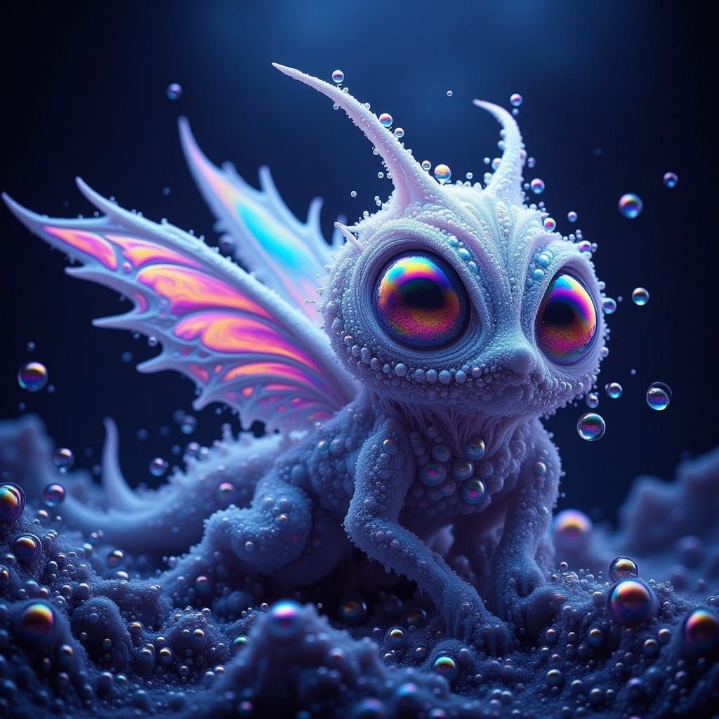 Enchanted Deep-Sea Wonders in Pastel Hues