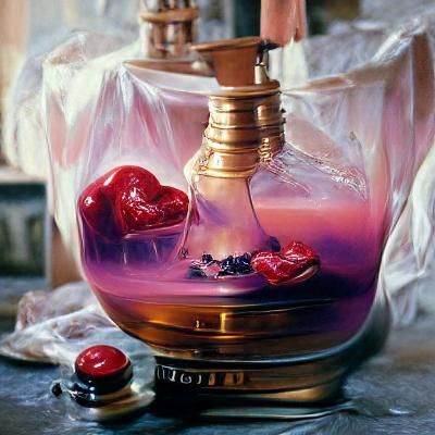 Love Potion in Oil Painting Style