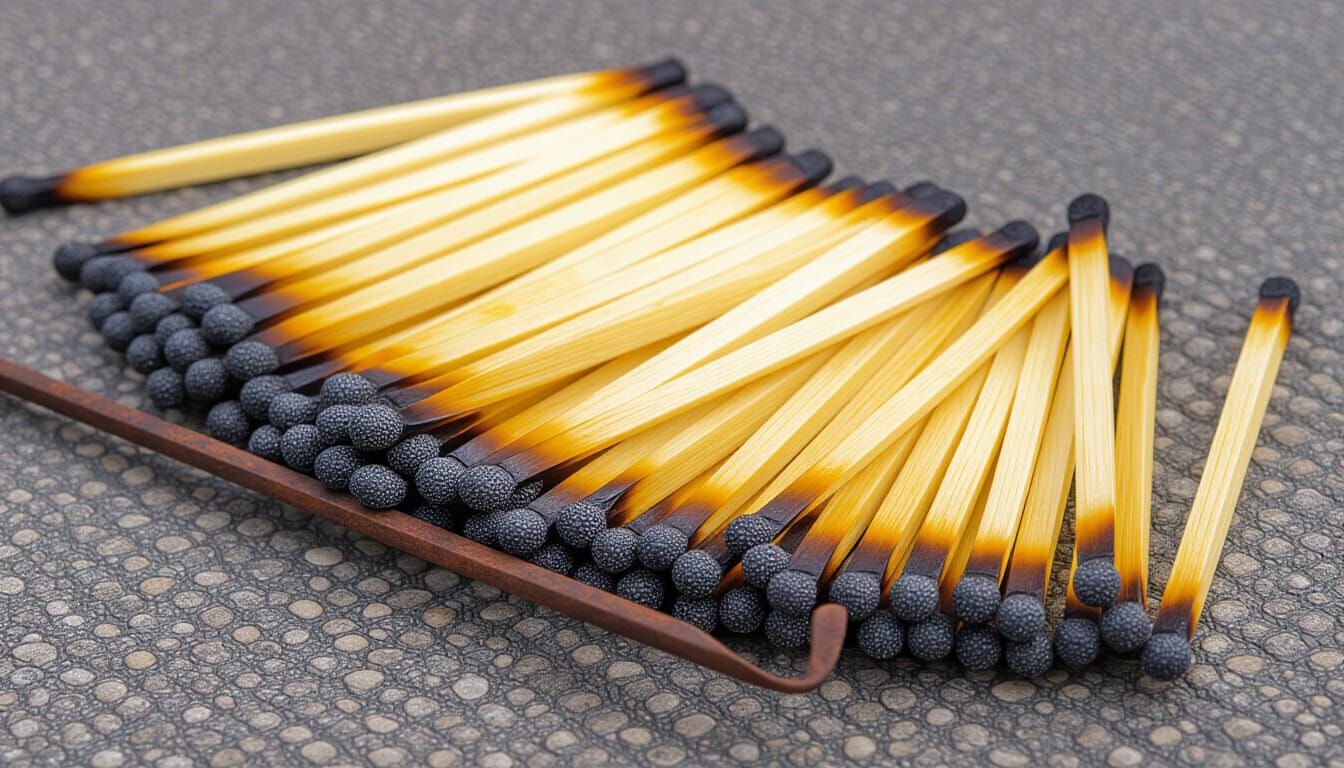 Parade of Burnt Matches and Rusty Nails