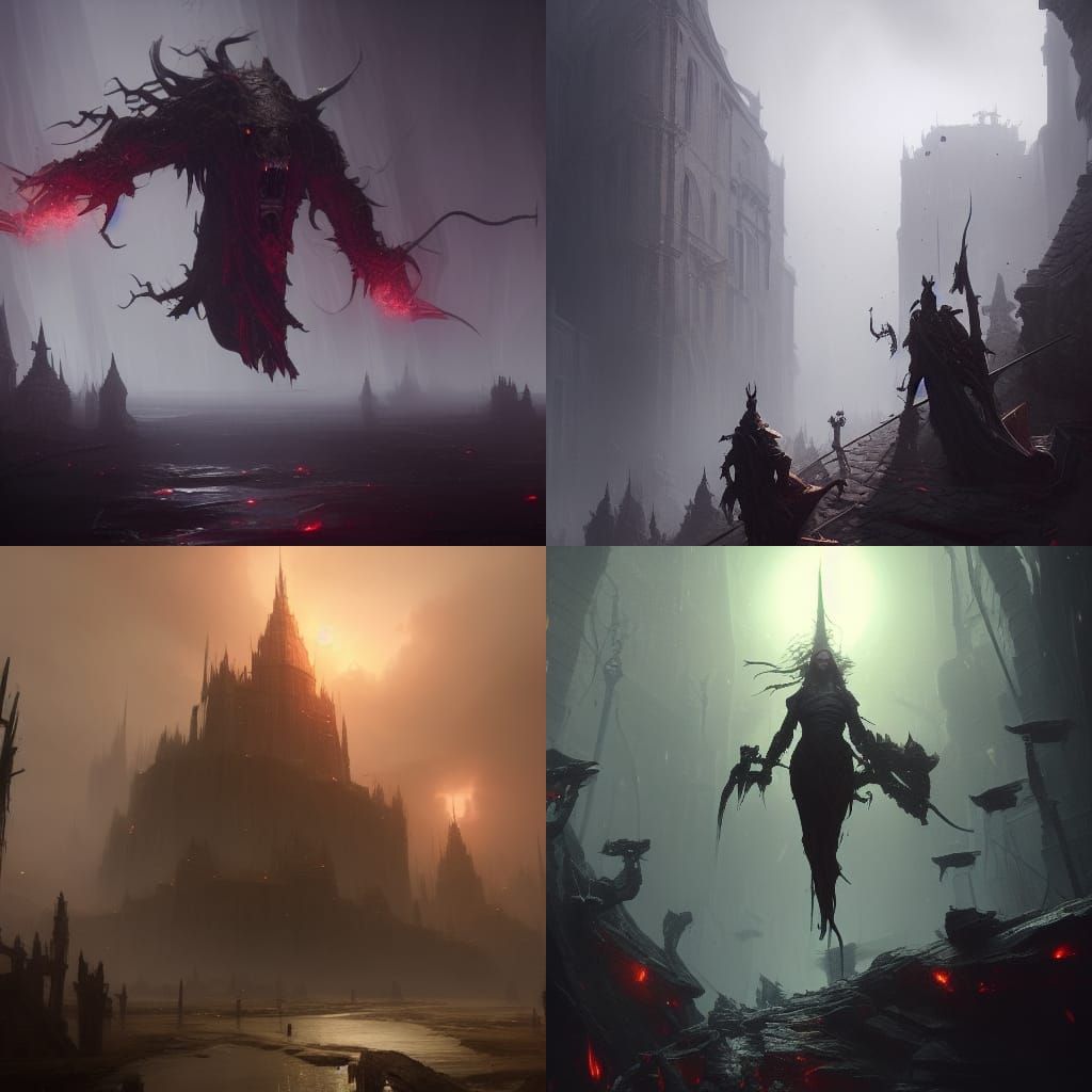 Dark Fantasy Concept Art: Past Due Taxes