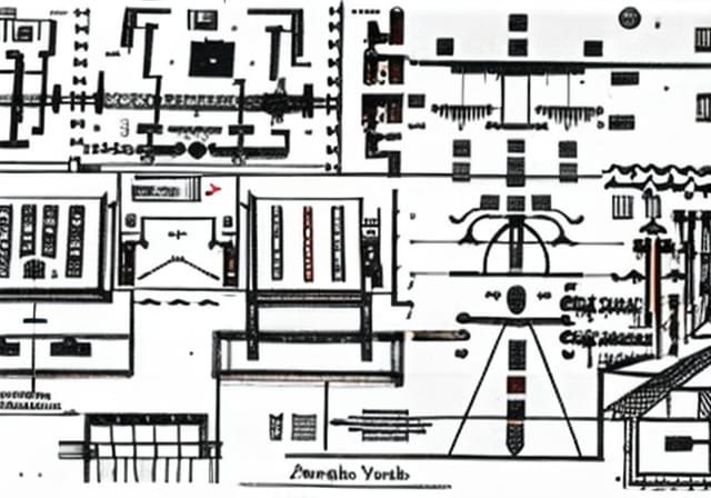 Abstract Graphic Score in Experimental Notation Style
