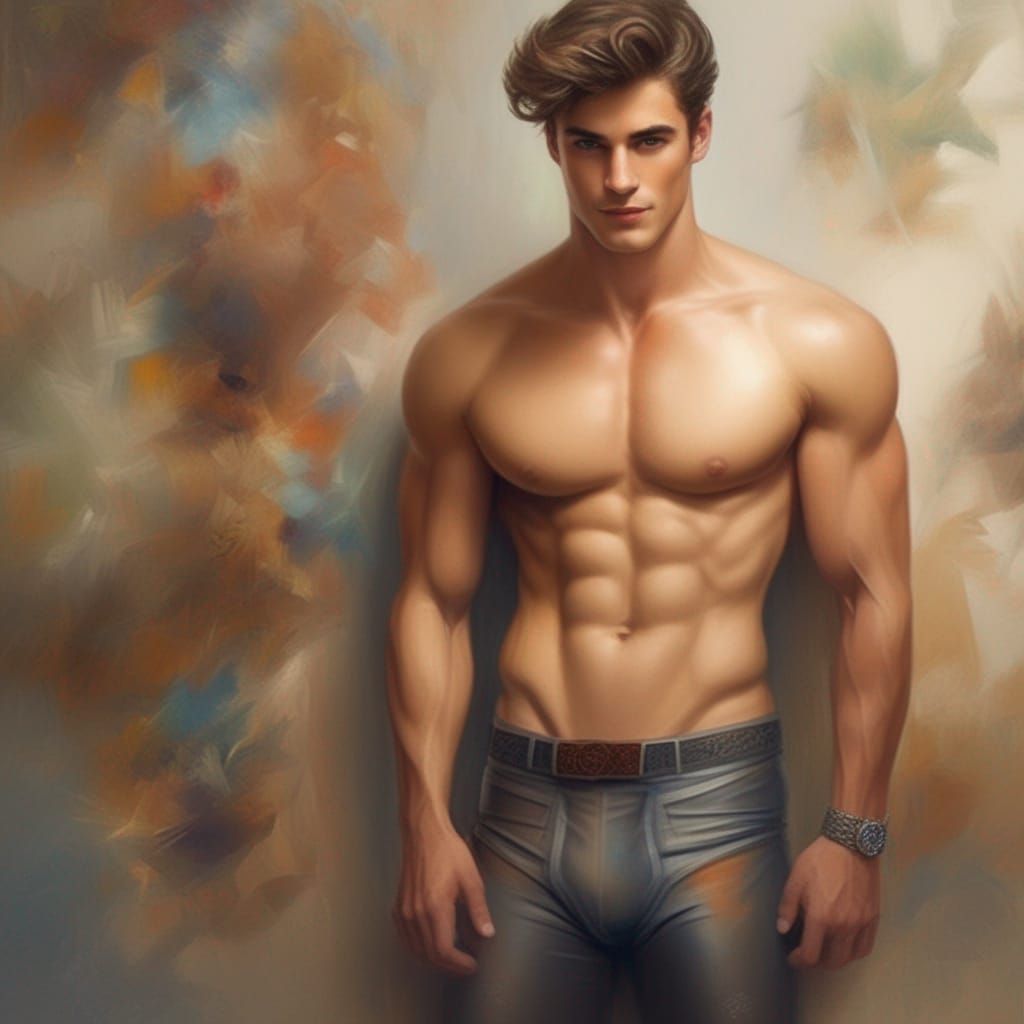 Shirtless Men in Pants: A Study of Form