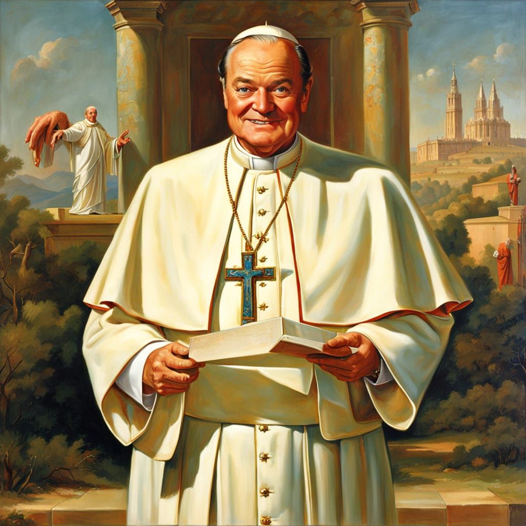 Bob Hope as Pope Leo XIV in Joyful Celebration