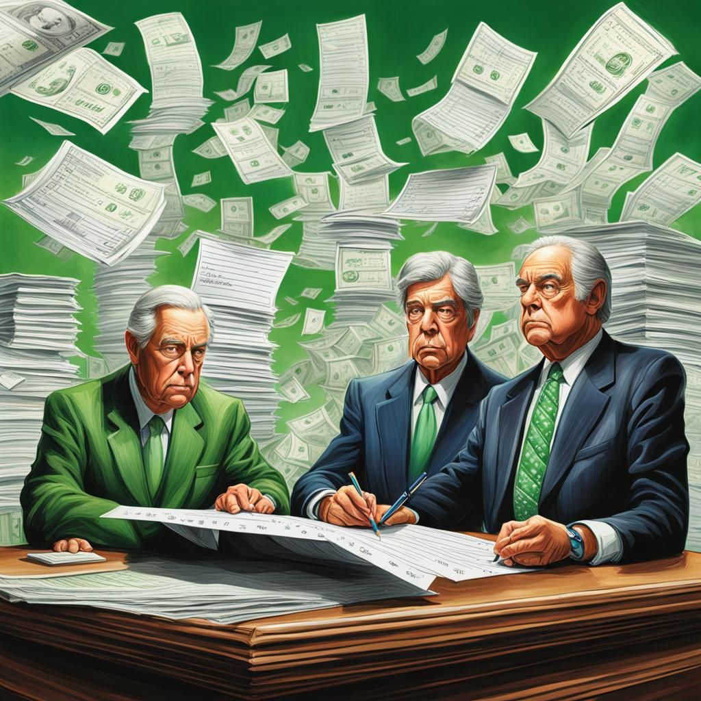 Billionaires Reluctantly Filling Out Wealth Tax Form