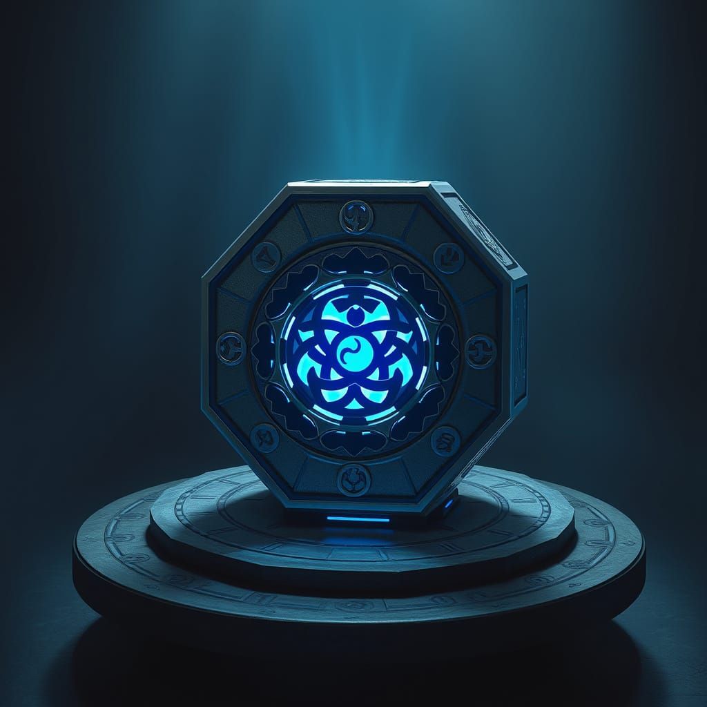 A Hexagonal Jedi Holocron Illuminates Ancient Wisdom