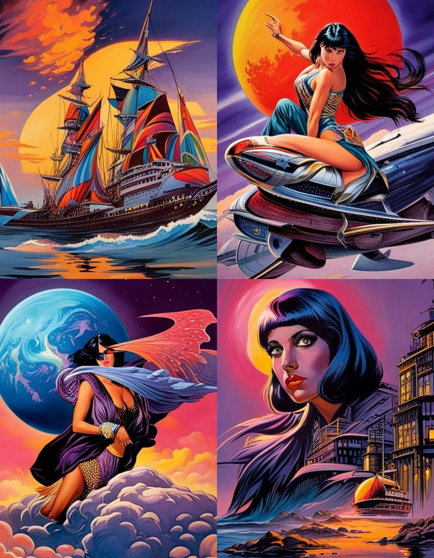 Art in the Style of Barclay Shaw