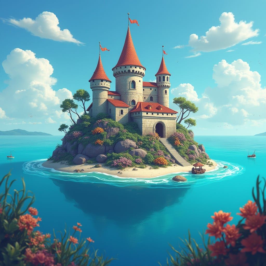 Underwater Kingdom Emerges from the Sea