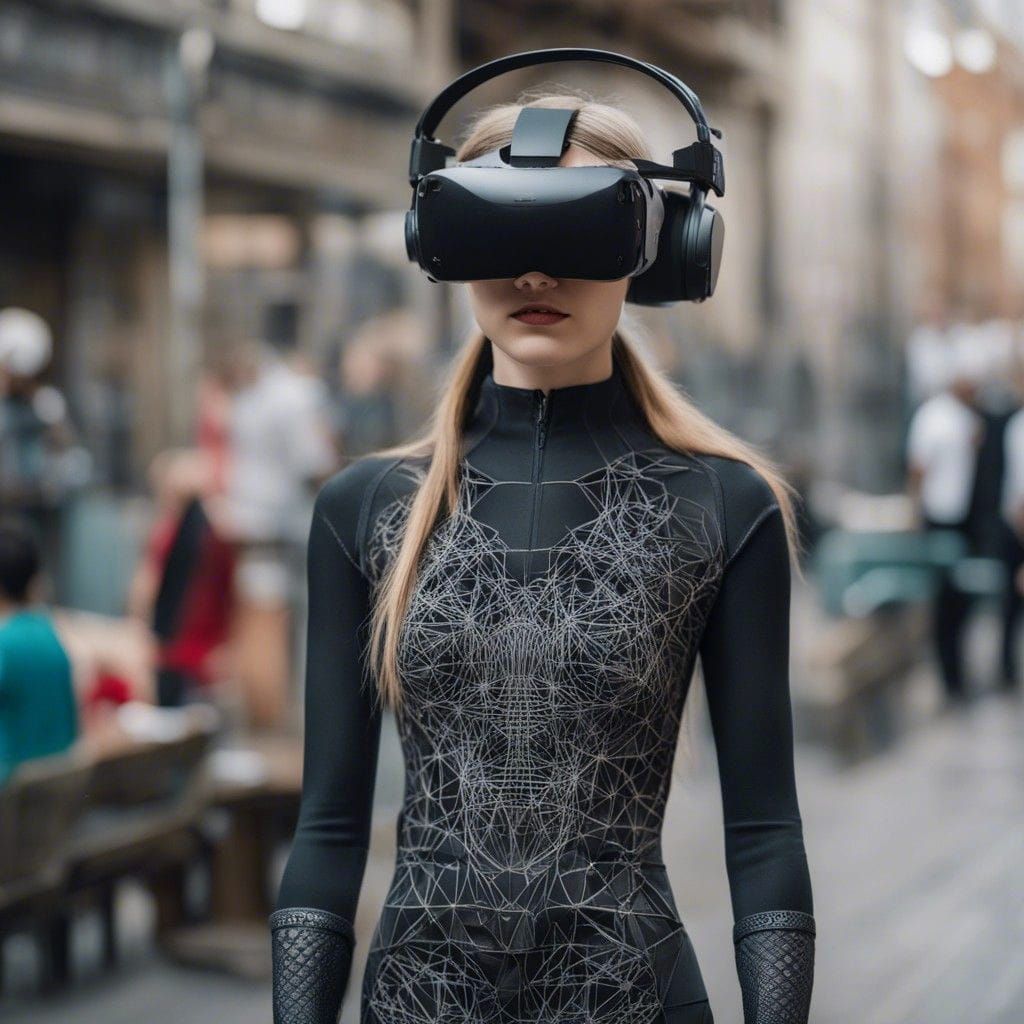 Abstract Virtual Reality Landscape