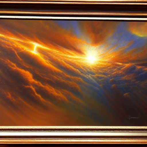 The Universe as Oil Painting