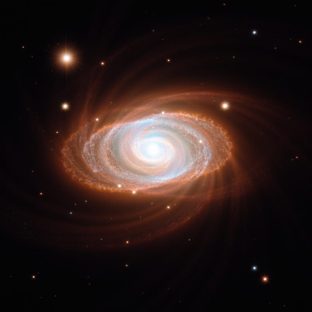 Nebula in Hyperrealistic HDR Style