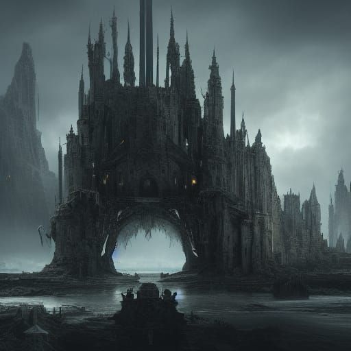 Epic and Detailed Depiction of Death