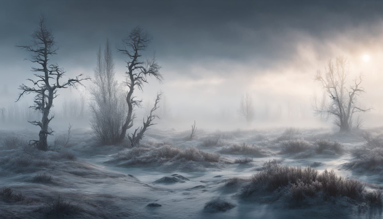 Mist in Siberia