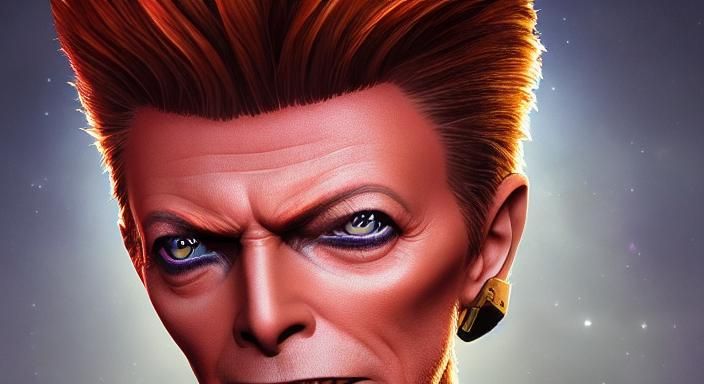 Epic Chibi Portrait Painting in Comic Book Style