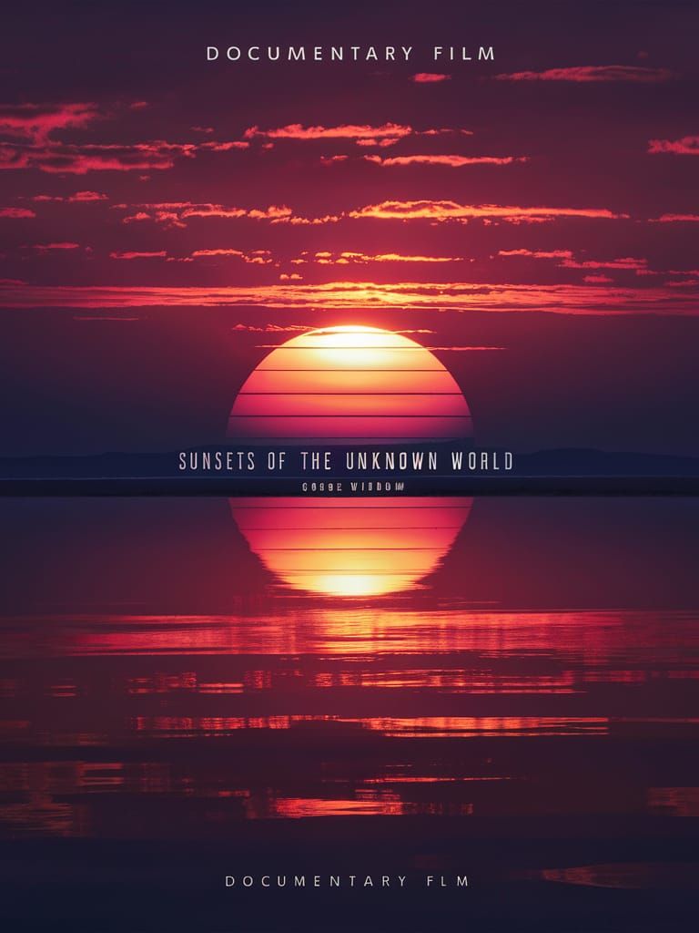 Movie Poster: Sunsets of the Unknown World