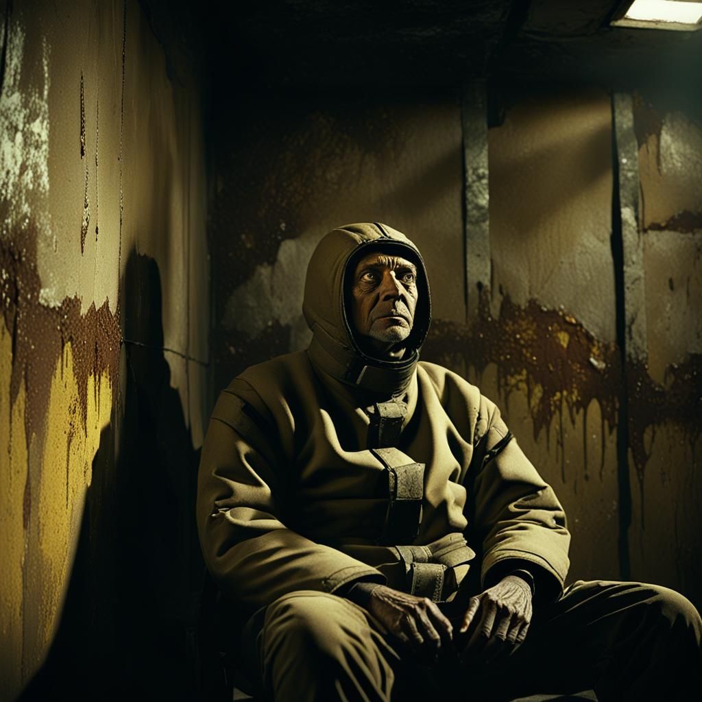 Eerie Film Noir: Padded Room Confinement in 1970s Style