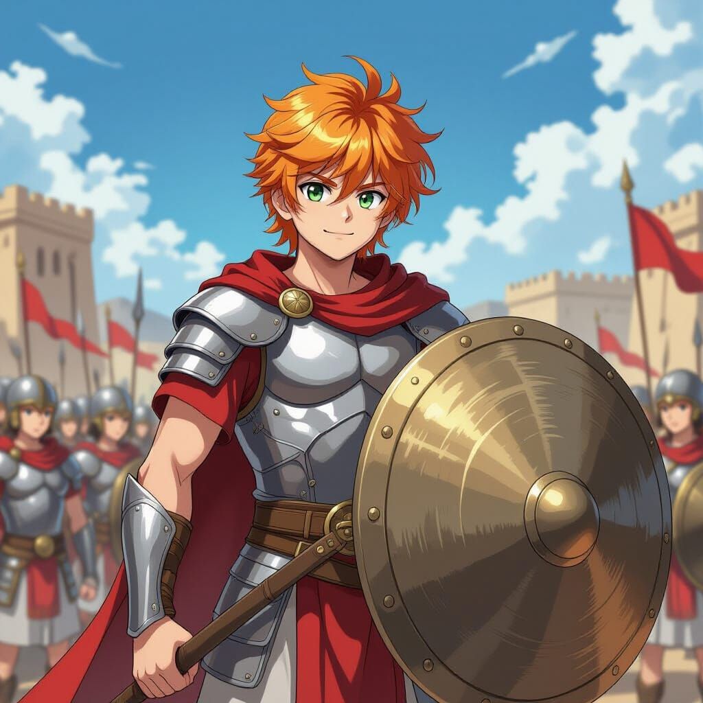 Young Commander Leads Ancient Middle Eastern Army in Anime S...