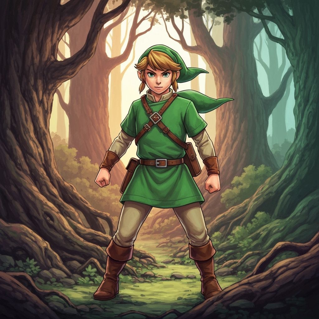 Heroic Forest Guardian Inspired by Fantasy Masters