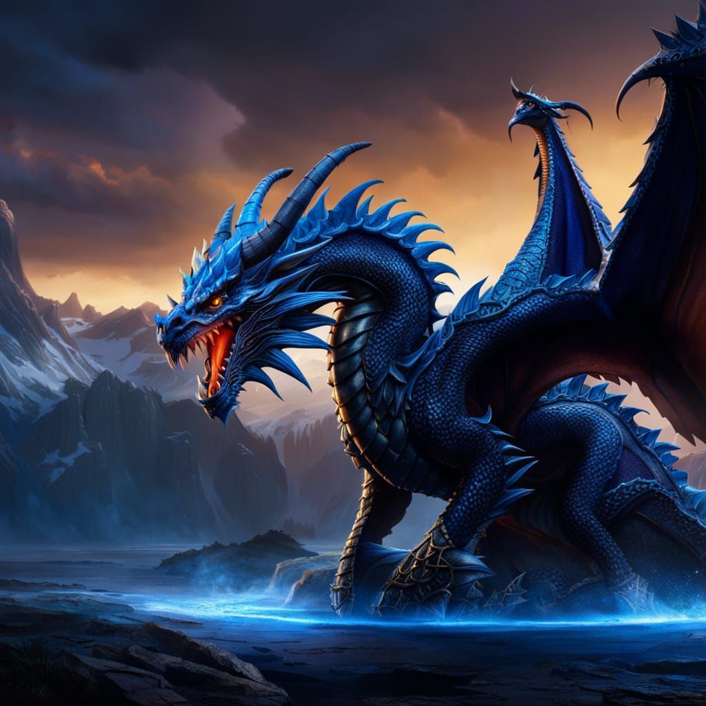 Majestic Warcraft Dragon in High Resolution