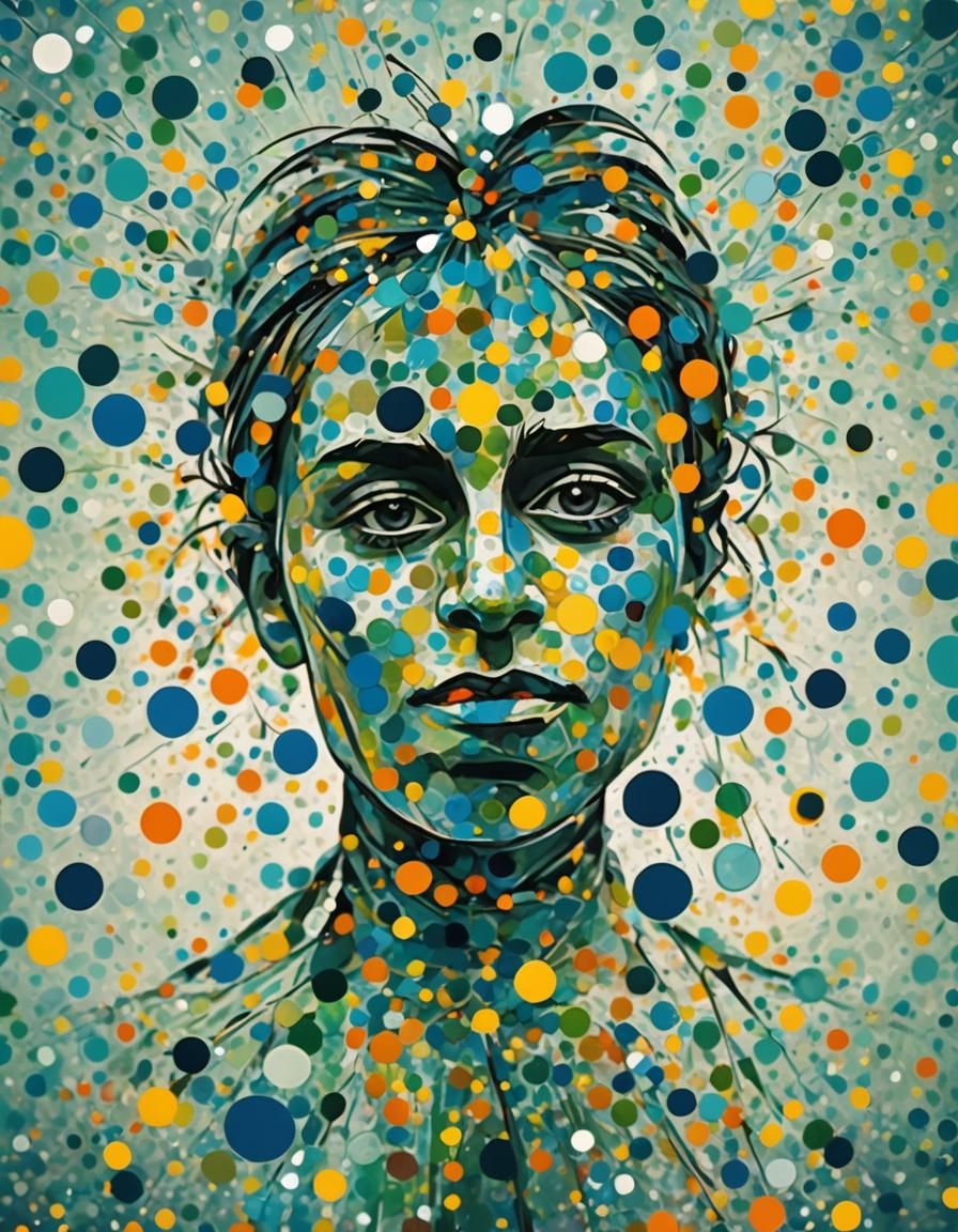 Picasso-esque Abstract Splash Art Creation