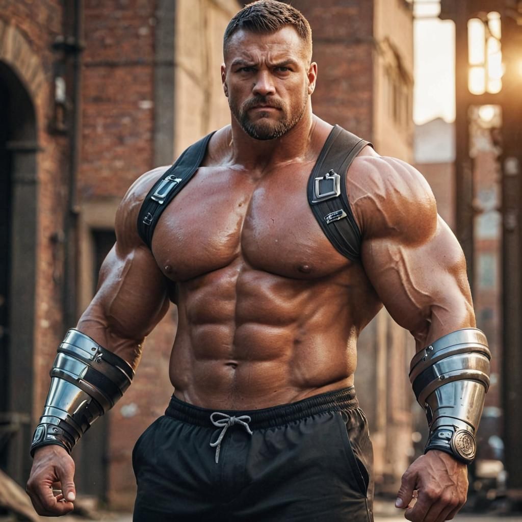 Image of Large Muscular Man