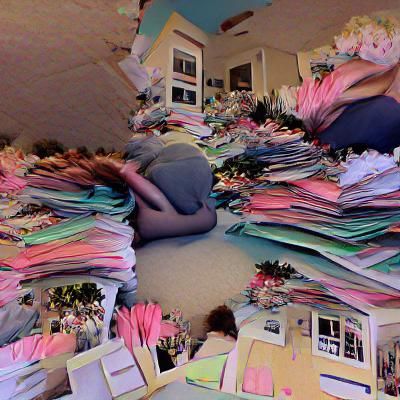 Abstract Image of Feeling Overwhelmed