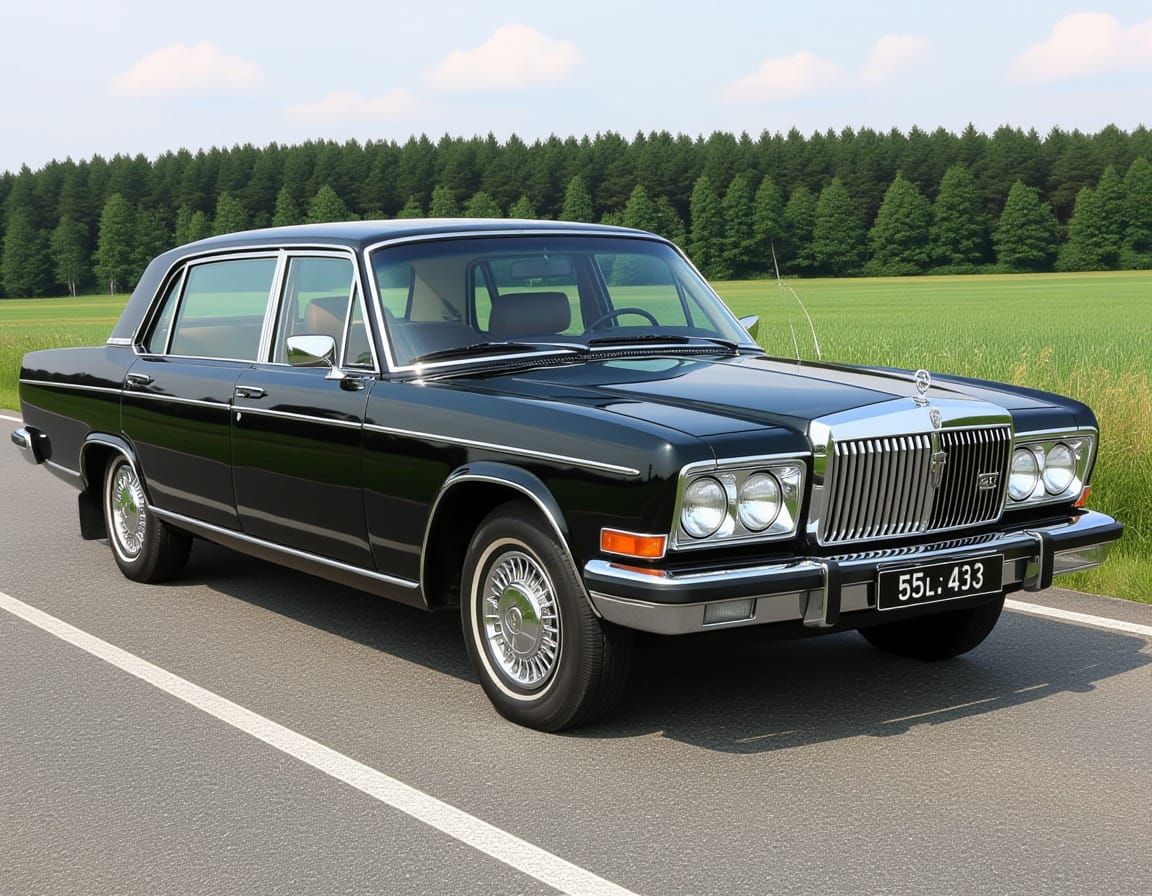 Executive Volga Limousine with Chrome Accents