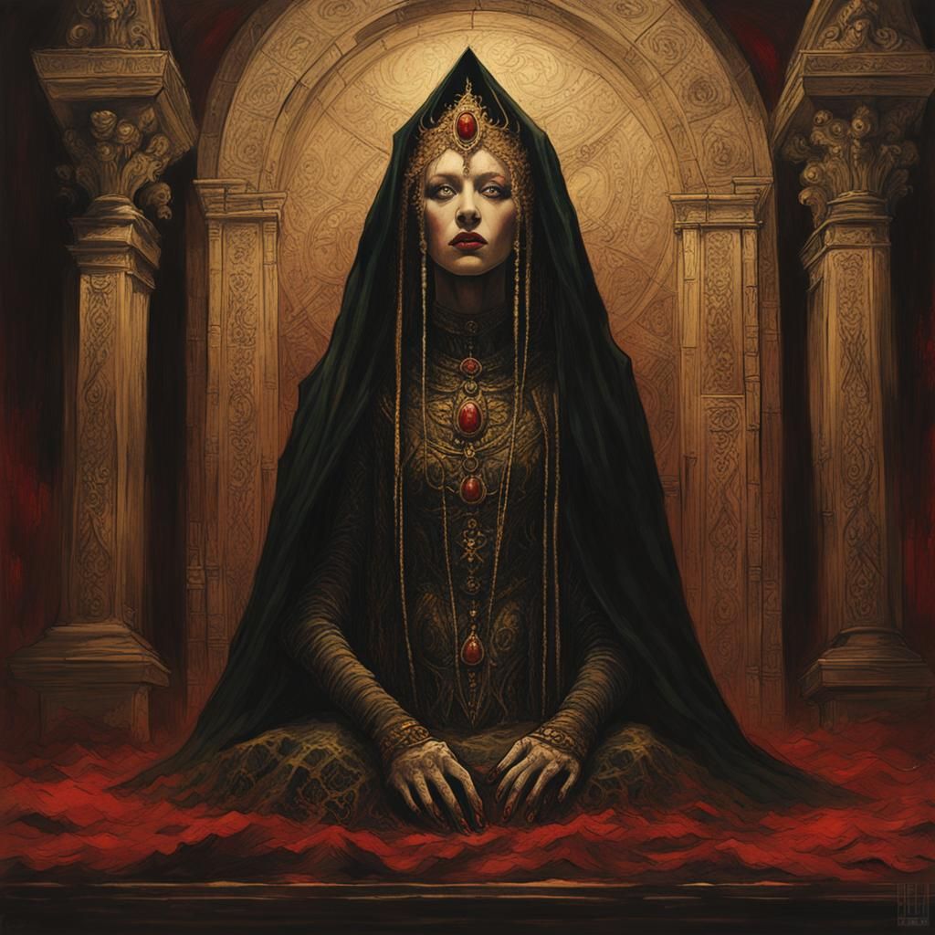 Christina Aguilera as Voluptuous Gothic Cenobite