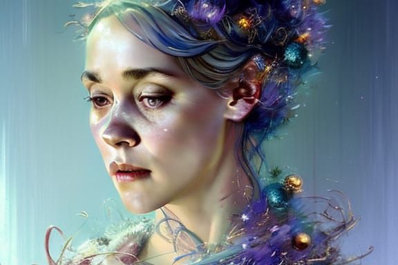 The Christmas Wife: Mythical Scene in Hyperrealism