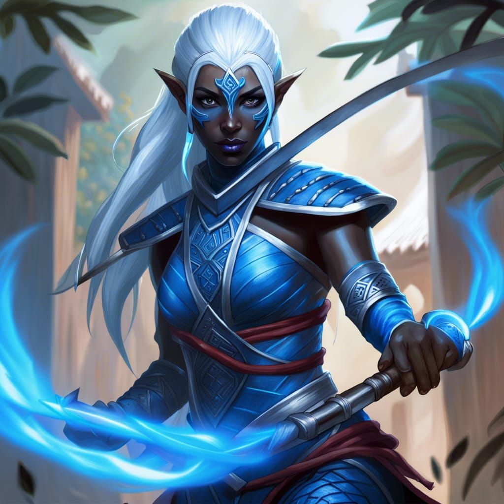 Kurai Mori - Ghano warrior.