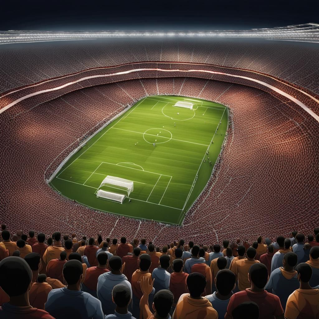 Football Match in Stadium: A Global Game