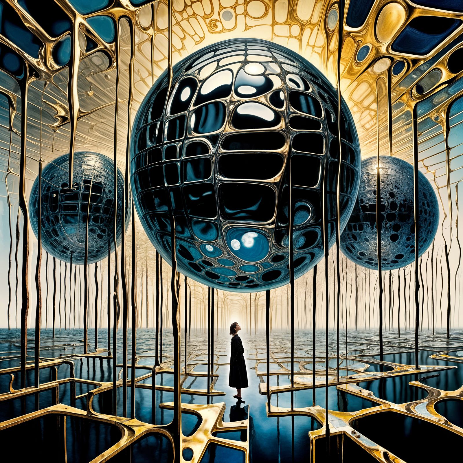 Monochromatic Inner World Visualized