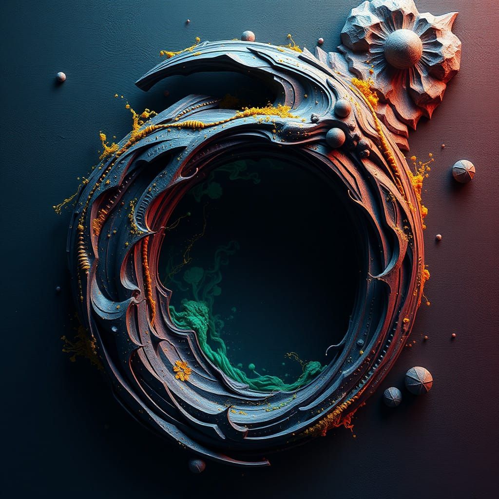 Ethereal Dreamscapes in Deep Color Fantasy Concept Art