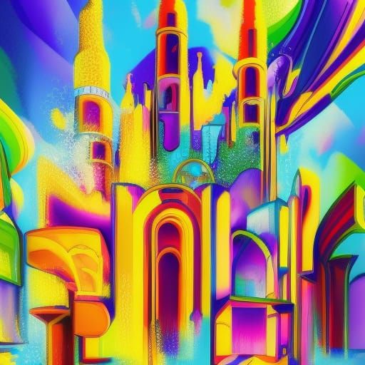 Basílica del Pilar, Zaragoza, as Graffiti Art