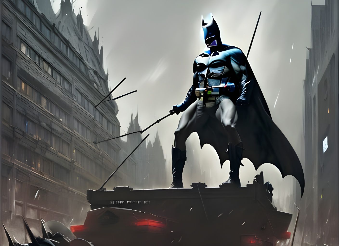 Batman - No Man's Land (Story Arc from the 90s) (Fan Art)