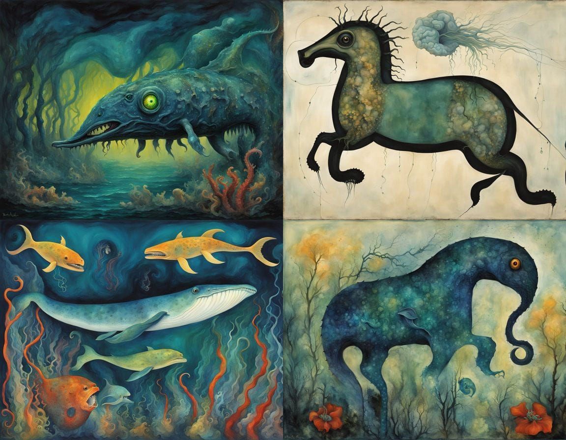 Vivisection Horror in Alien Landscape