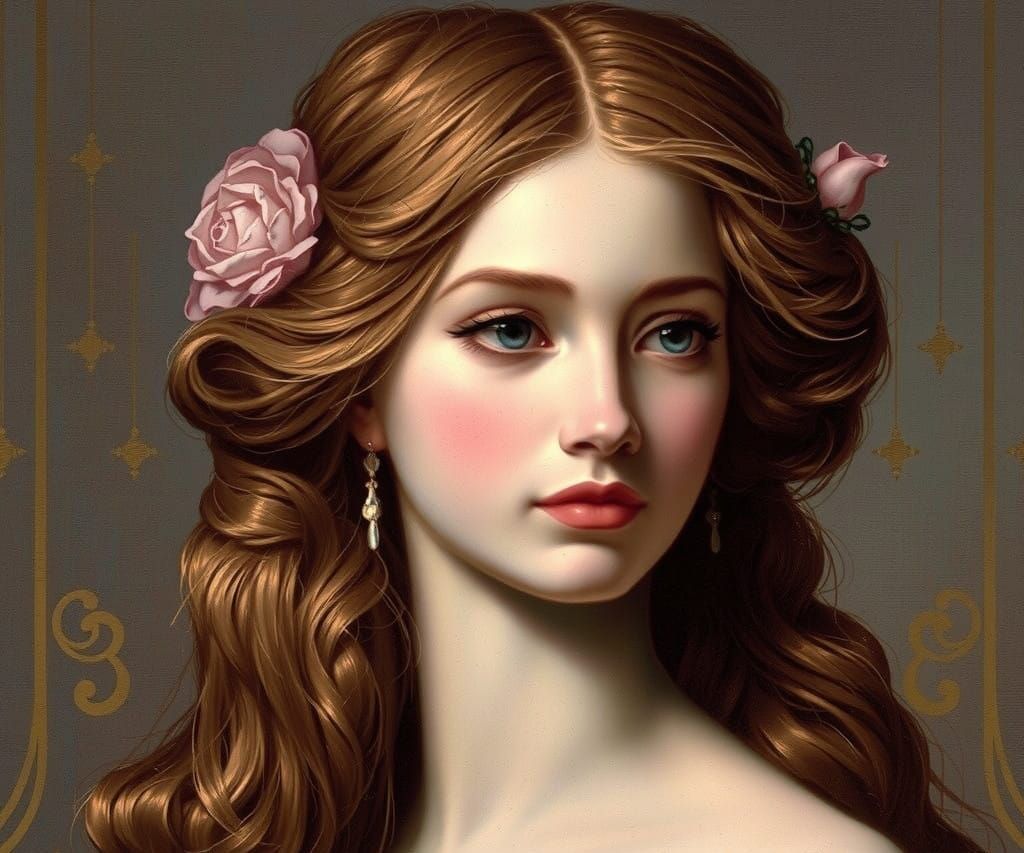 A Regal Grand Duchess in Imperial Opulence