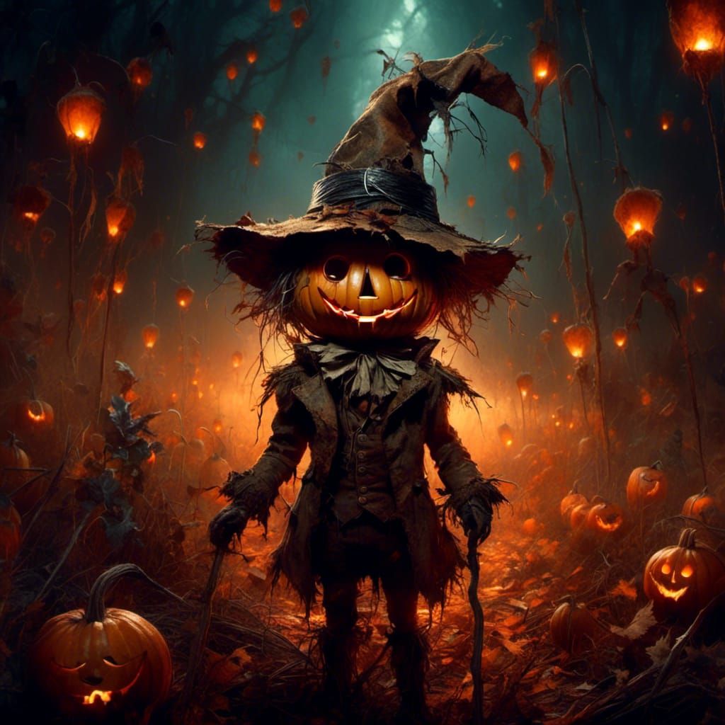 Dance of the Scarecrows: A Halloween Rhyme, Part 3