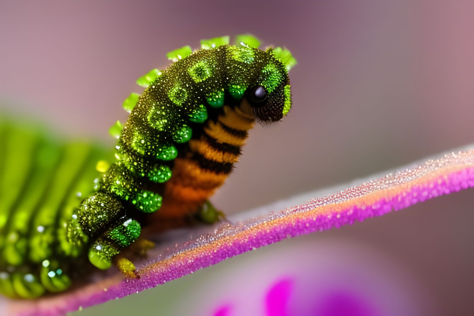 The Lysergic World of Caterpillars