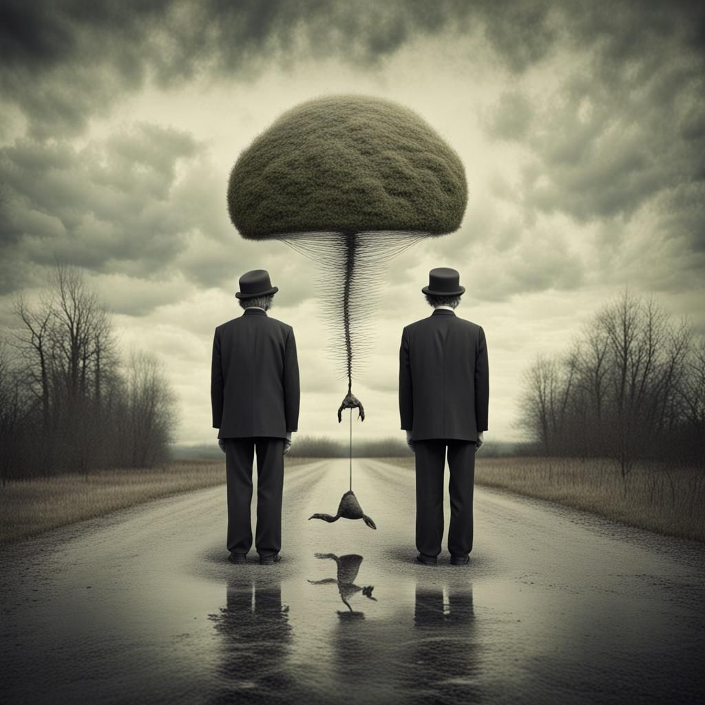 Surreal Photo: 'Having a Full Back'