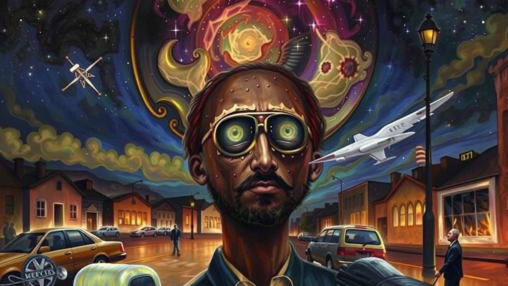 Surrealists in Psychedelic Orbit at the Ginsberg Asylum