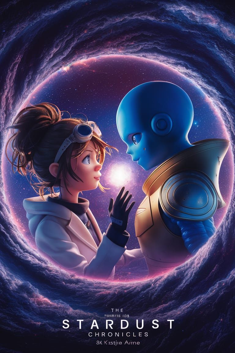 Stardust Chronicles: Anime Astronomer in Cosmic Galaxy