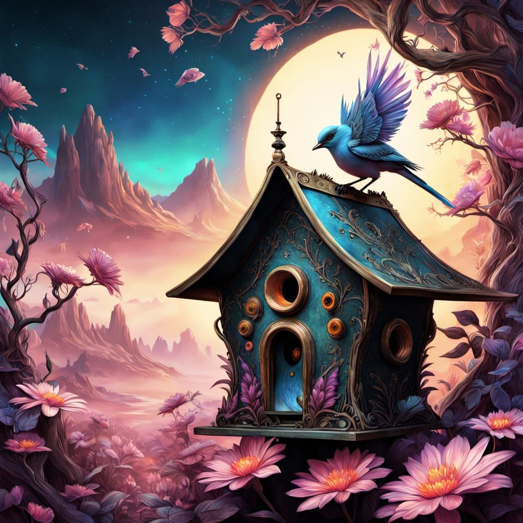 Mythical Birdhouse