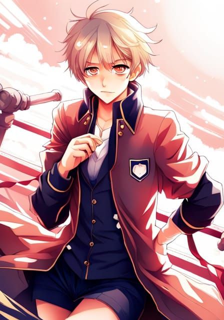 Classic Anime Key Visual Illustration