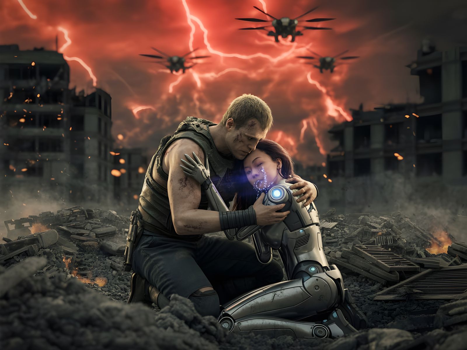 Rebel Alliance: Warrior and Cyborg Reunion