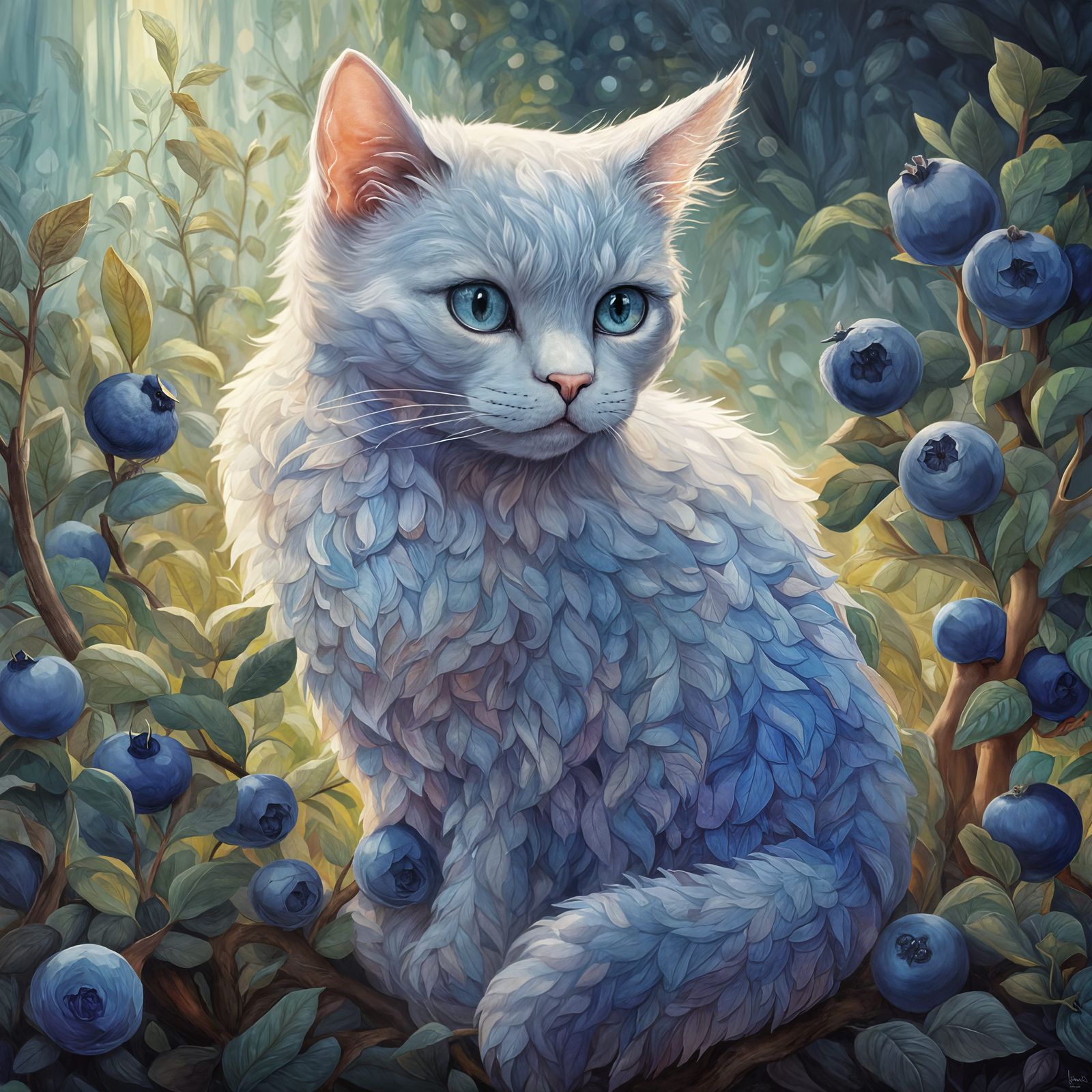 Blueberry cat 1