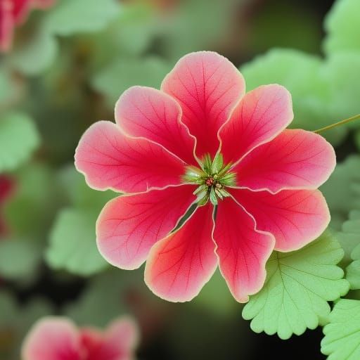 Radioactive Geraniums and Electric Cherries Background