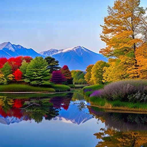 Gothic Surreal Face Reflection in Mirror