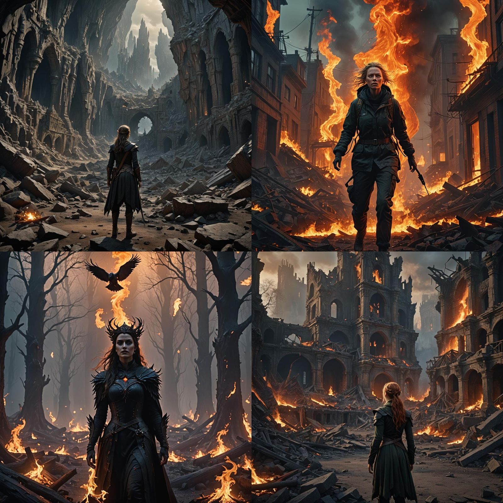 Elven Tribe Tragedy: Raven Queen Firestorm