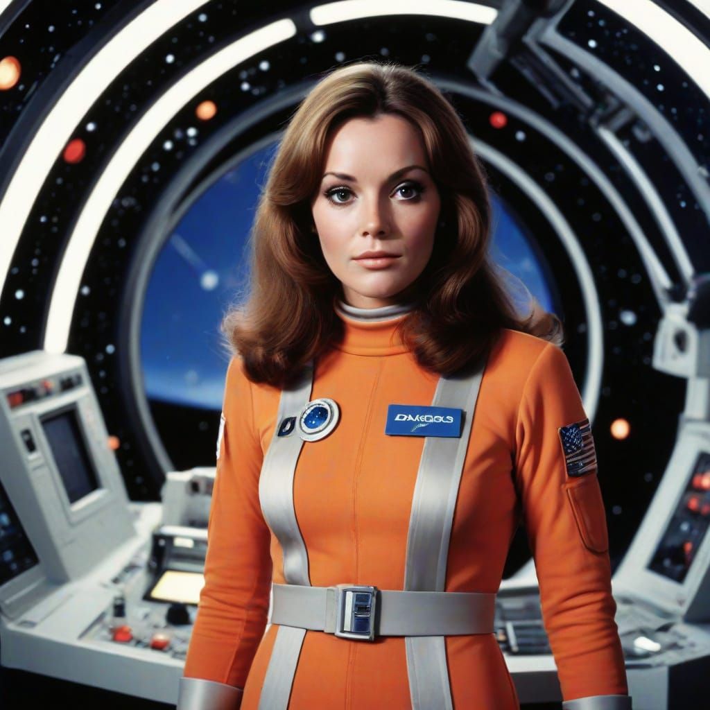 Space 1999 Inspired Sci-Fi Scene